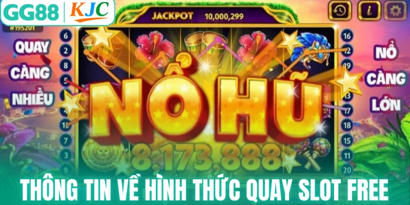 Thông tin về hình thức quay Slot free